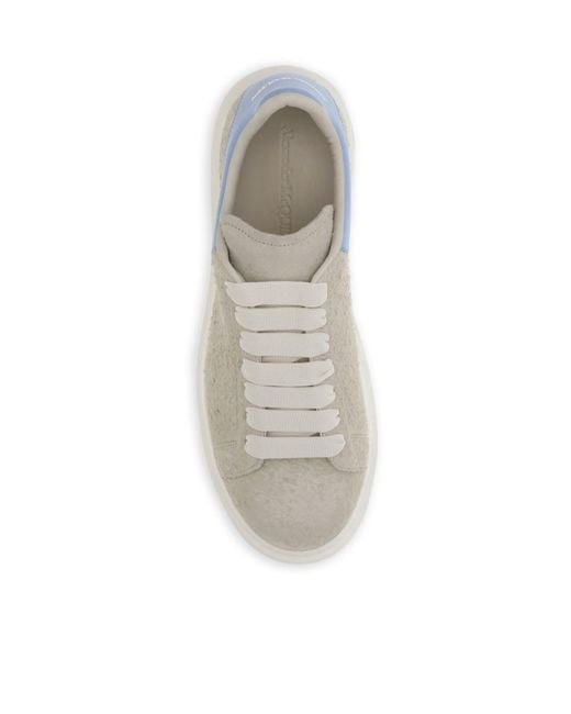 McQueen Gray Lace-Up Sneakers for men