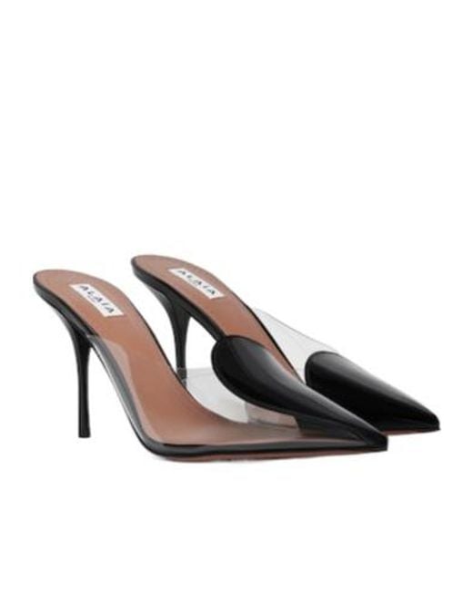 Alaïa Black Mule