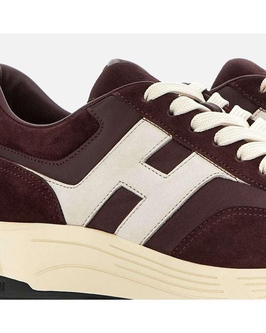 Hogan Brown Hyperlight Sneakers for men