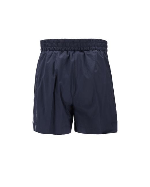 P.A.R.O.S.H. Blue Drawstring Shorts