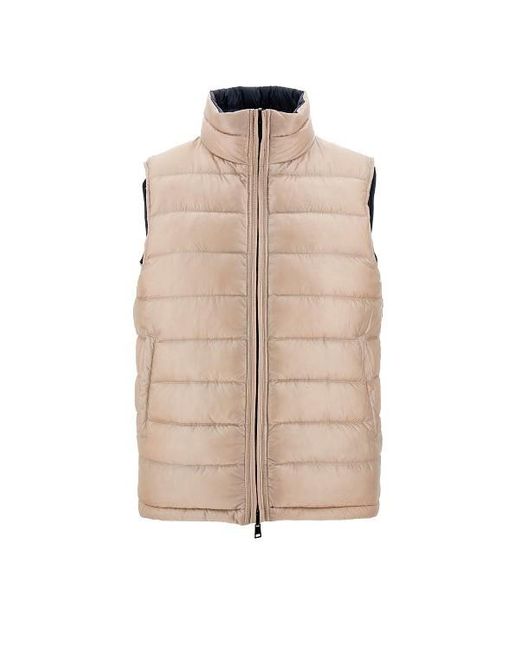 Herno Blue Ultralight Gilet for men