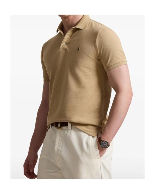 Polo Ralph Lauren Natural Logo Polo Shirt for men