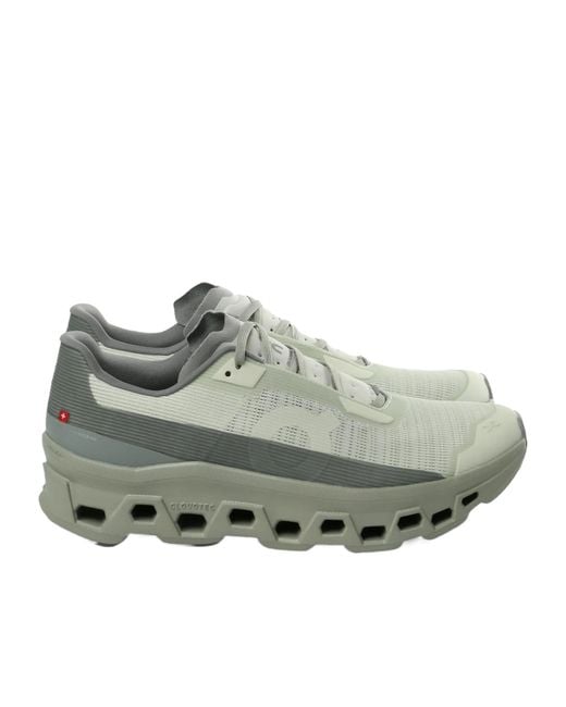On Shoes Gray Cloudmonster Void Sneakers for men