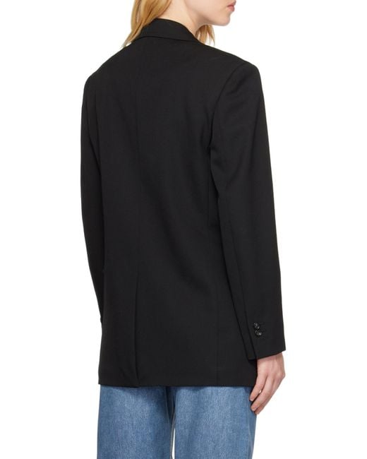 Bottega Veneta Blue Double Breasted Tailored Blazer