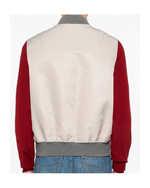 Brunello Cucinelli Natural Zip-Up Gilet for men