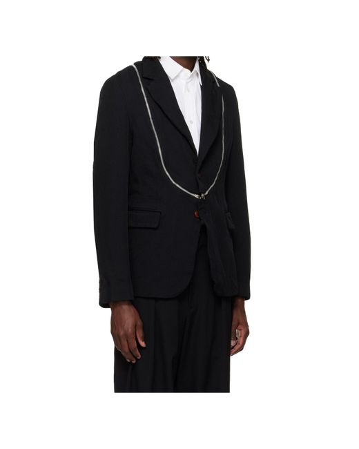 Comme des Garçons Black Zipped Jacket for men