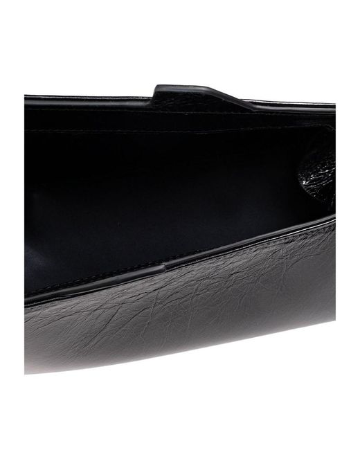 The Attico Black The 8.30 Pm Clutch Bag