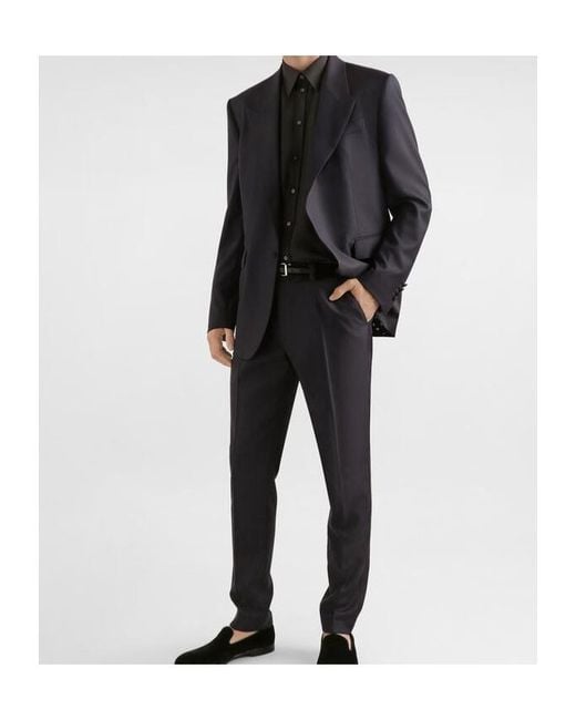 Dolce & Gabbana Black Single-Breasted Sicilia Jacket for men