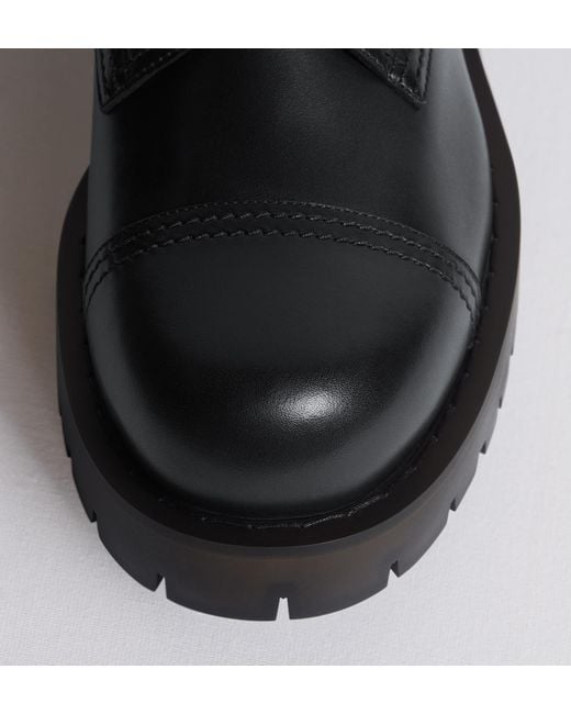 Dior Homme Round-Toe Lace-Up Shoes in Black for Men | Lyst