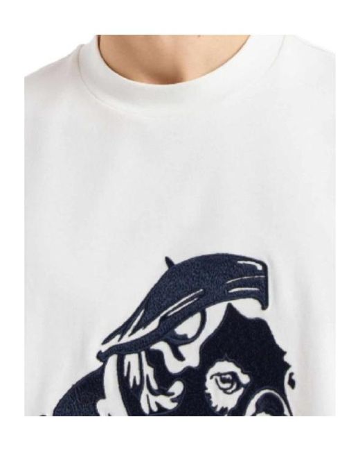 Emporio Armani White Short-Sleeved T-Shirt for men