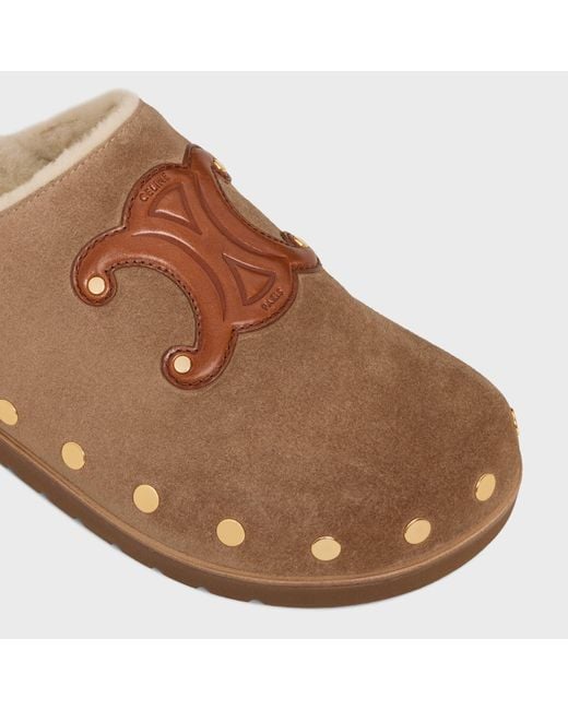 Céline Brown Pitea Clog