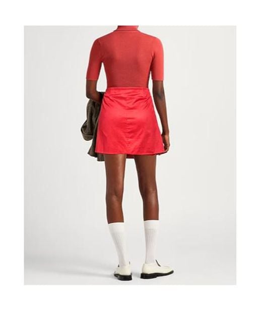 Ganni Fitted Flared Skirt