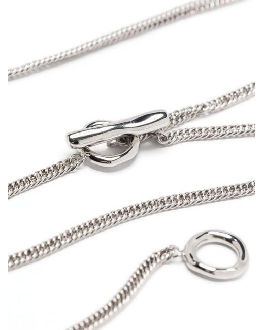 Jil Sander White Necklace