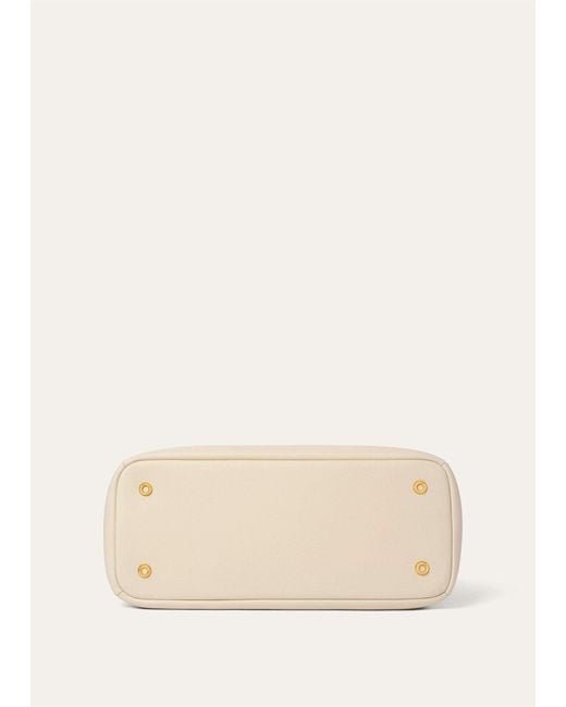 Loro Piana Natural Needle Medium Handbag