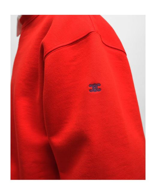 Céline Red Sweatshirt for men