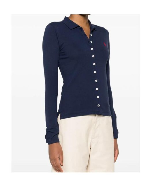 Ralph Lauren Blue Polo Pony Polo Shirt