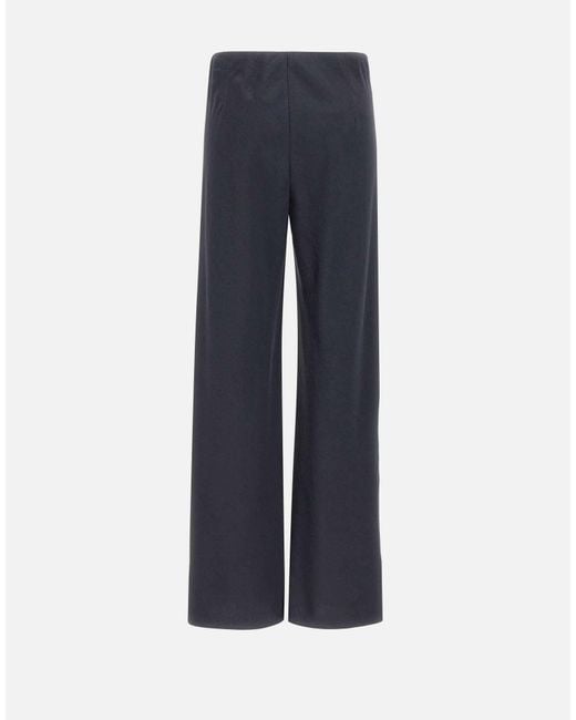 Vince Blue Colette Wide-Leg Pants