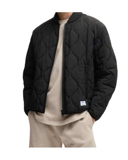 Boss Black Long-Sleeved Cotton Jacket for men