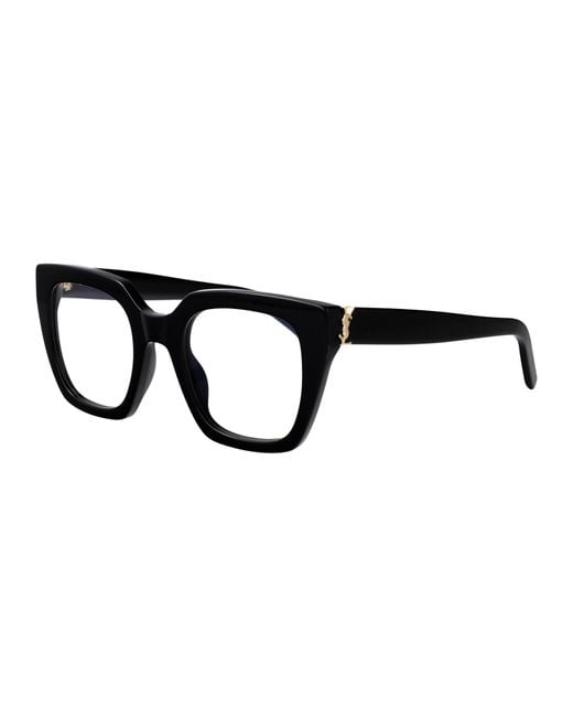 Saint Laurent White Square Glasses