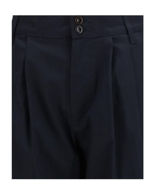 Jacob Cohen Blue Lindsay Barrel Wide-Leg Pants
