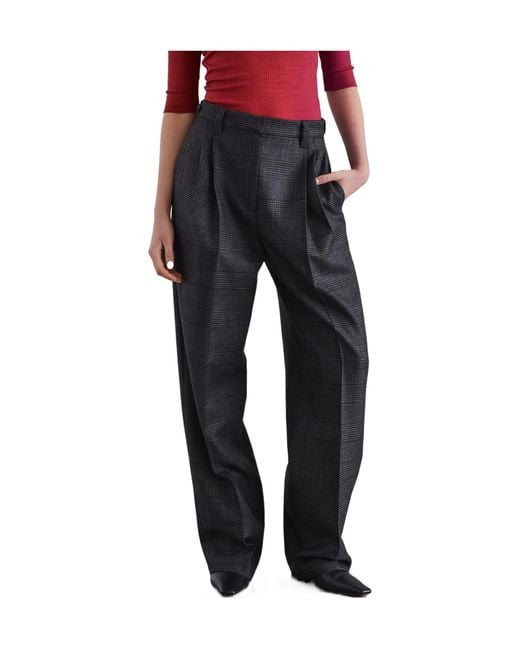 Brunello Cucinelli Multicolor Plaid Tailored Trousers