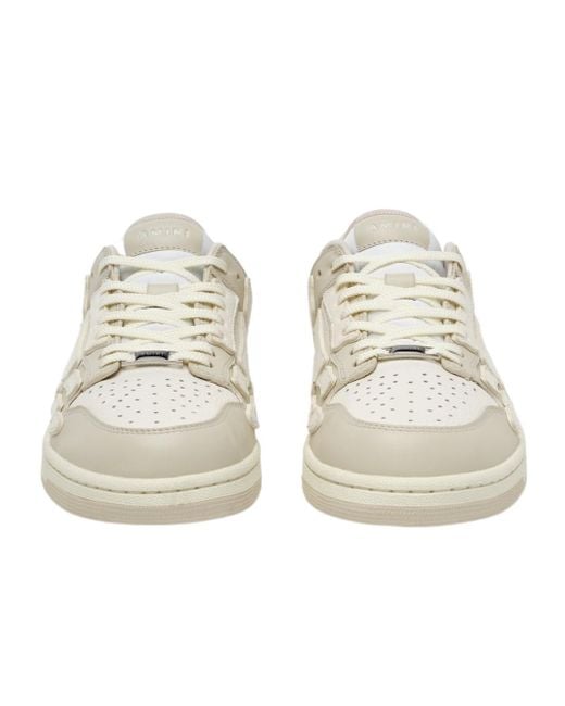 Amiri White Skel Low-Top Sneakers