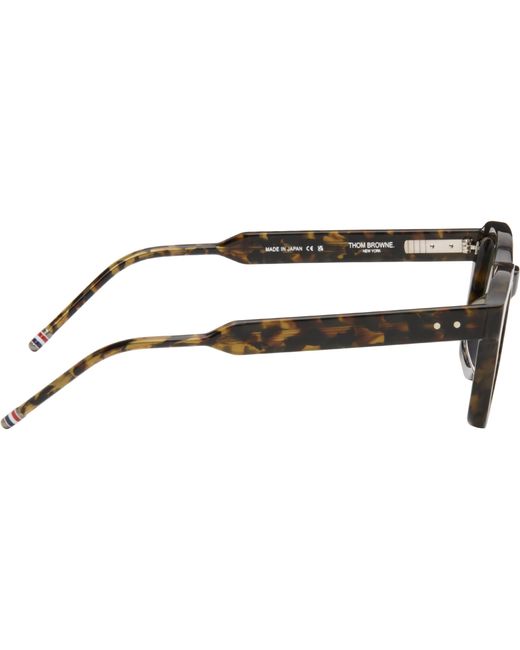 Thom Browne Multicolor Acetate Rectangular Sunglasses for men