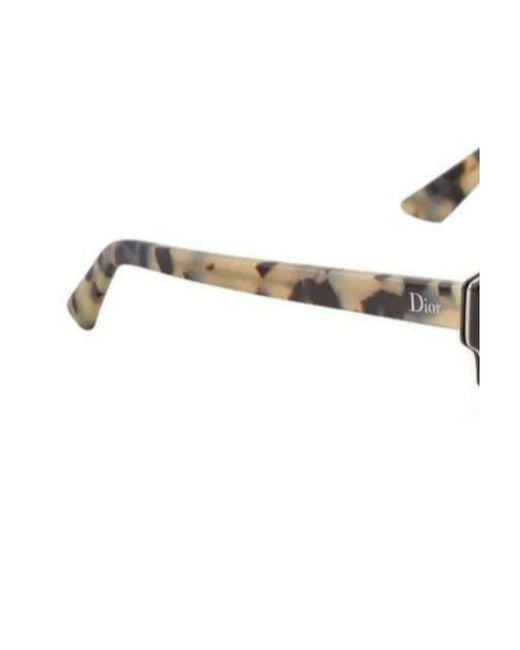 Dior White Logo Sunglasses