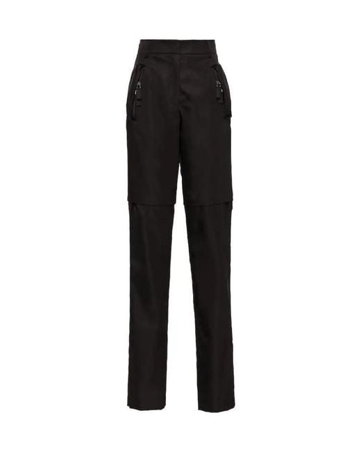 Prada Black Re-Nylon Convertible Pants