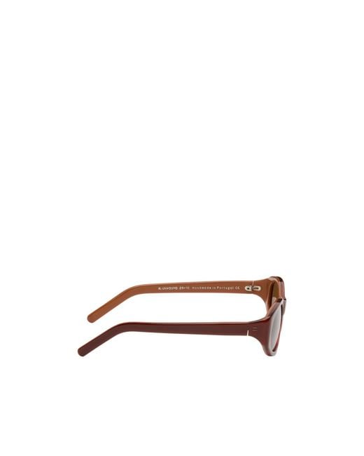 Our Legacy Multicolor Unwound Oval Frame Sunglasses for men