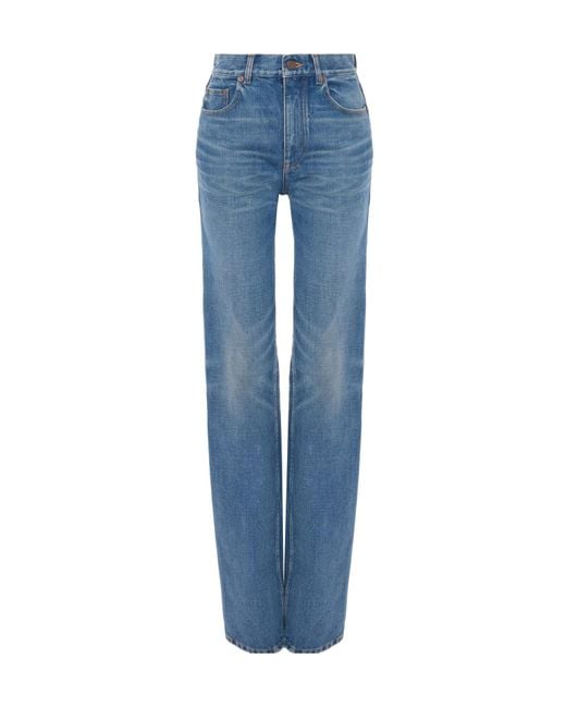 Chloé Blue Chloé Straight-Leg Jeans
