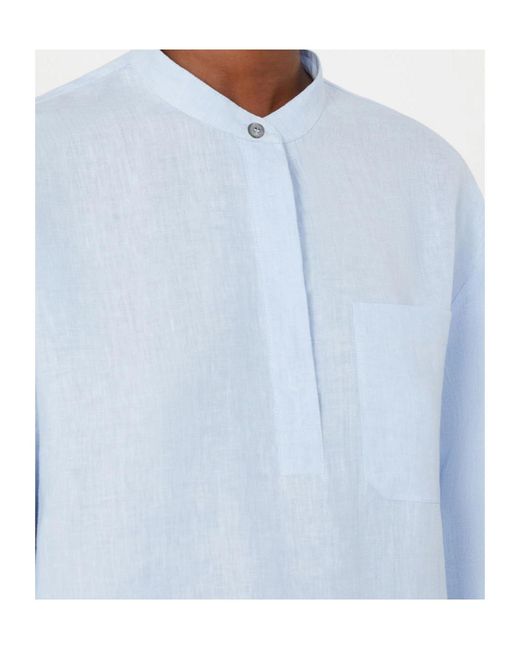 Max Mara Blue 'S Cantico Crewneck Shirt
