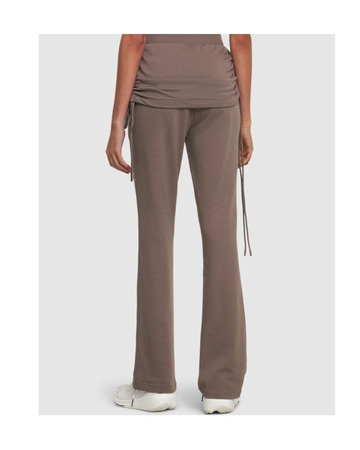 Adidas By Stella McCartney Gray Elastic Waist Casual Pants