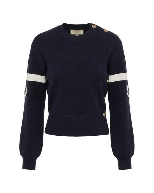 Gucci Blue Interlocking G Crewneck Jumper