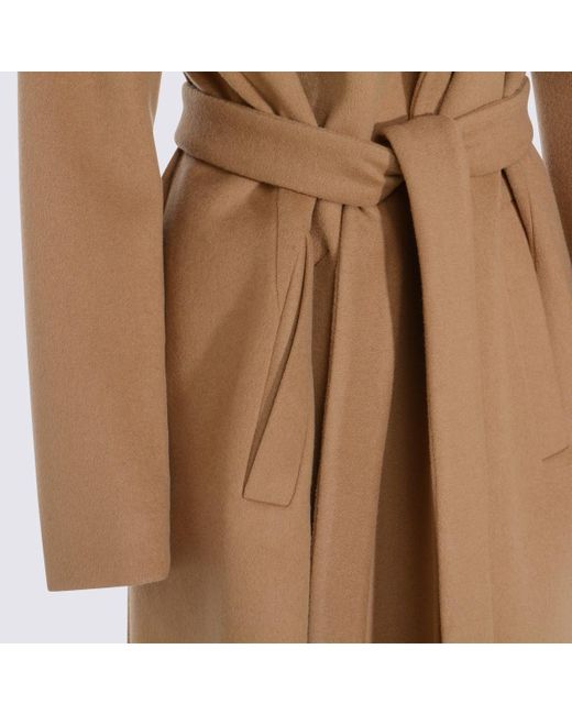 Herno Brown Belted Coat
