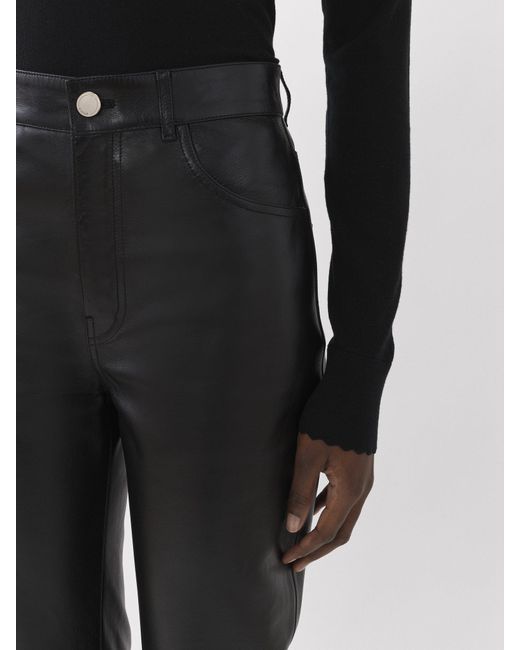 Chloé Black Chloé High-Neck Knitted Jumper