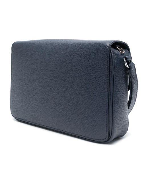 Orciani Blue Logo Clutch for men