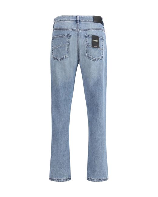 Fendi Blue Light Jeans for men