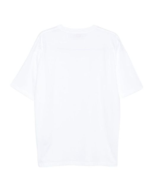 DIESEL White T-Lucien-Ihbi Crewneck T-Shirt for men