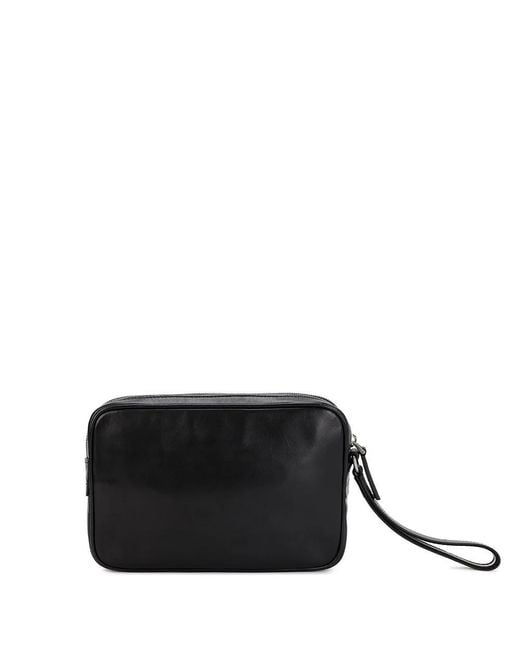 Bally Black Logo Hand-Held Bag for men