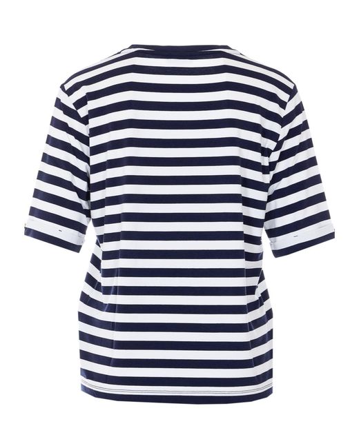 Liu Jo Blue Striped T-Shirt