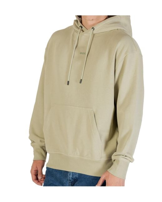 Boss Natural Long-Sleeved Sweatshirt for men