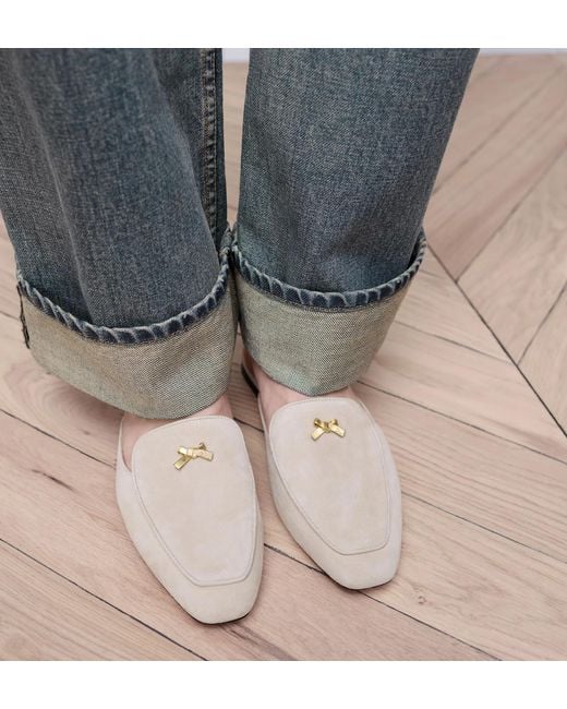 Dior White Or Baby Bow Mule