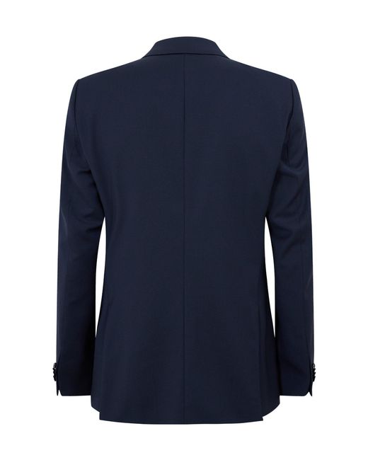 Boss Blue Classic Suit Jacket for men