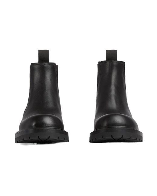 Gucci Black Web Detailed Boots for men
