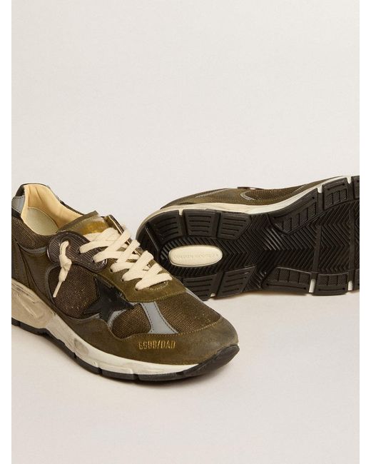 Golden Goose Deluxe Brand Natural Running Dad Lace-Up Sneakers