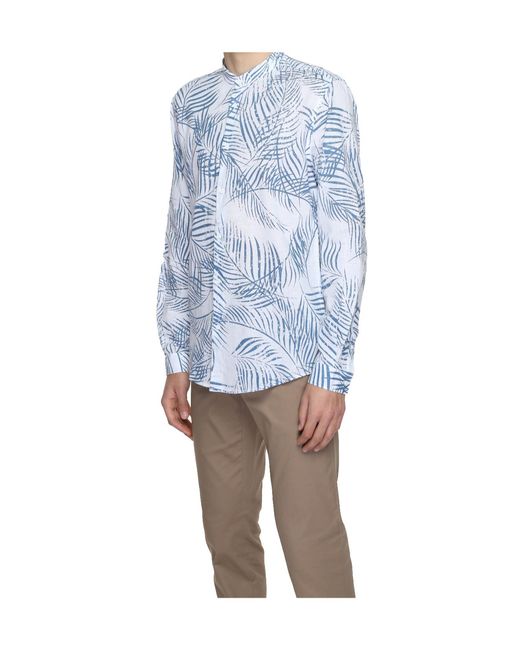 Antony Morato Blue Long-Sleeved Shirt for men