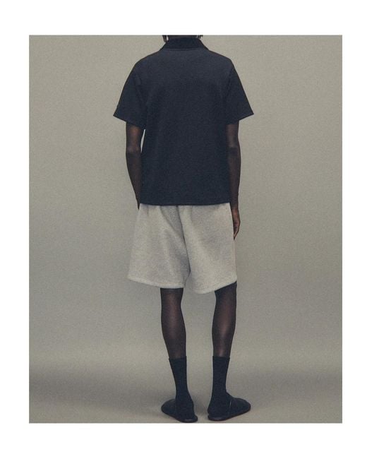 Entire studios Gray Standard Elastic Waistband Sweatshorts for men