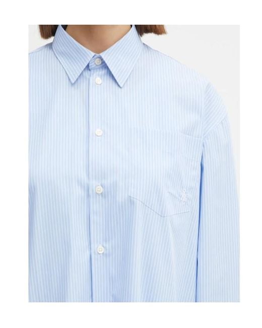 Sporty & Rich Blue Long Sleeve Shirt