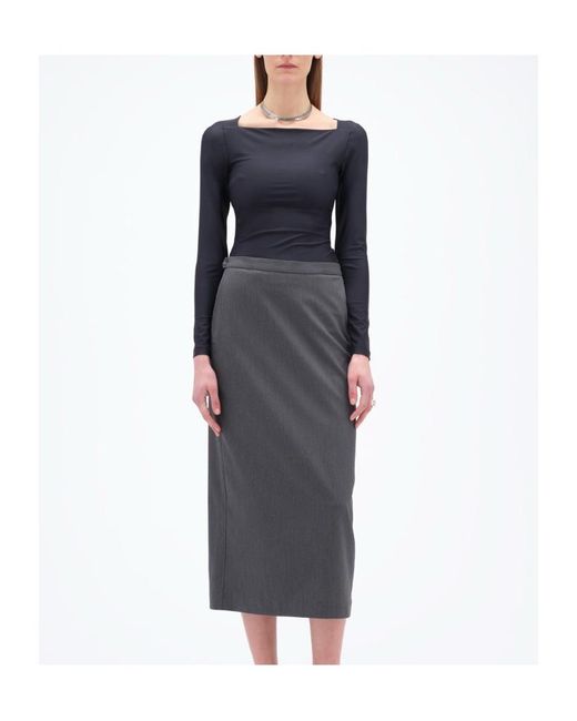 REMAIN Birger Blue Christensen Long Sleeved Jersey Top